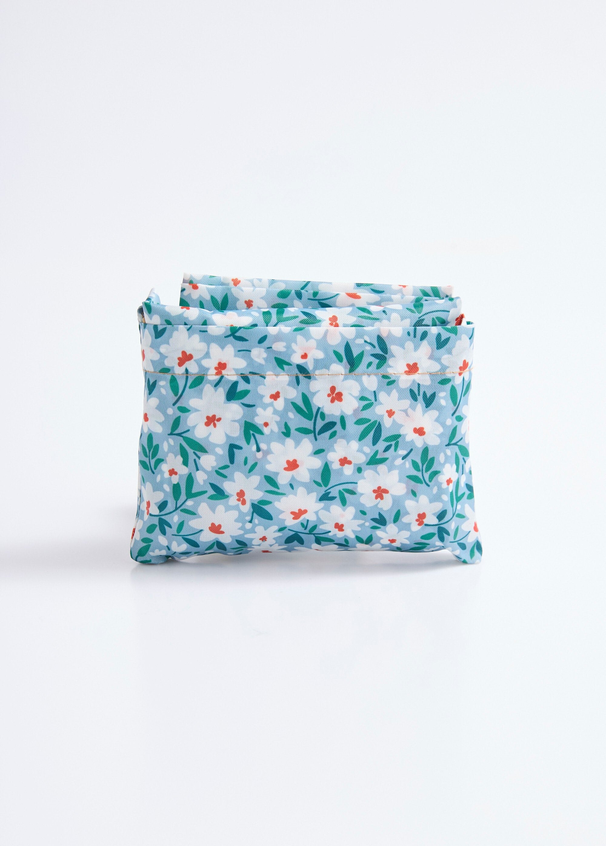Foldable_shopping_bag,_meadow_pattern_Blue_DE1_slim