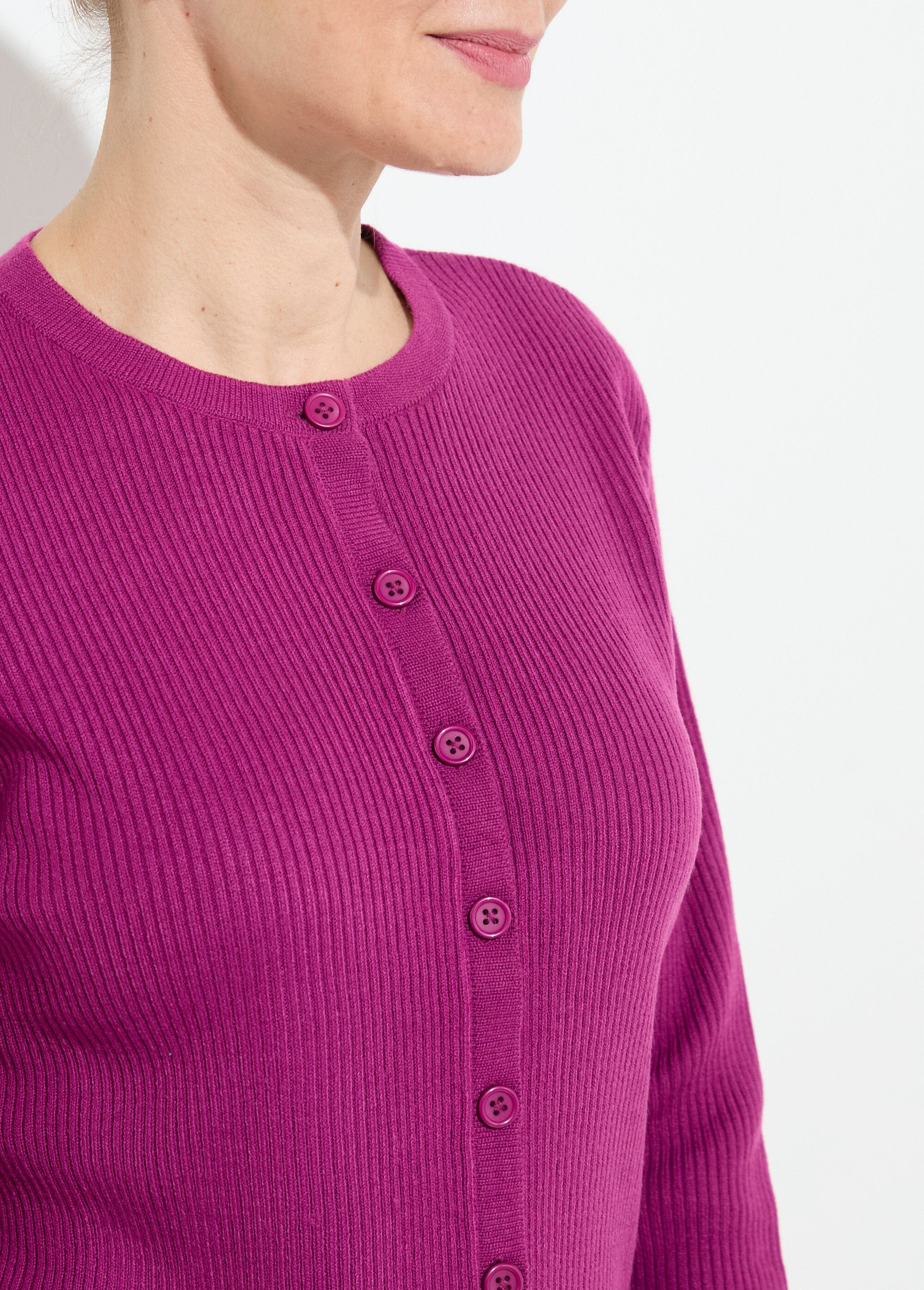 Plain_ribbed_knit_button-front_cardigan_Cyclamen_DE1_slim