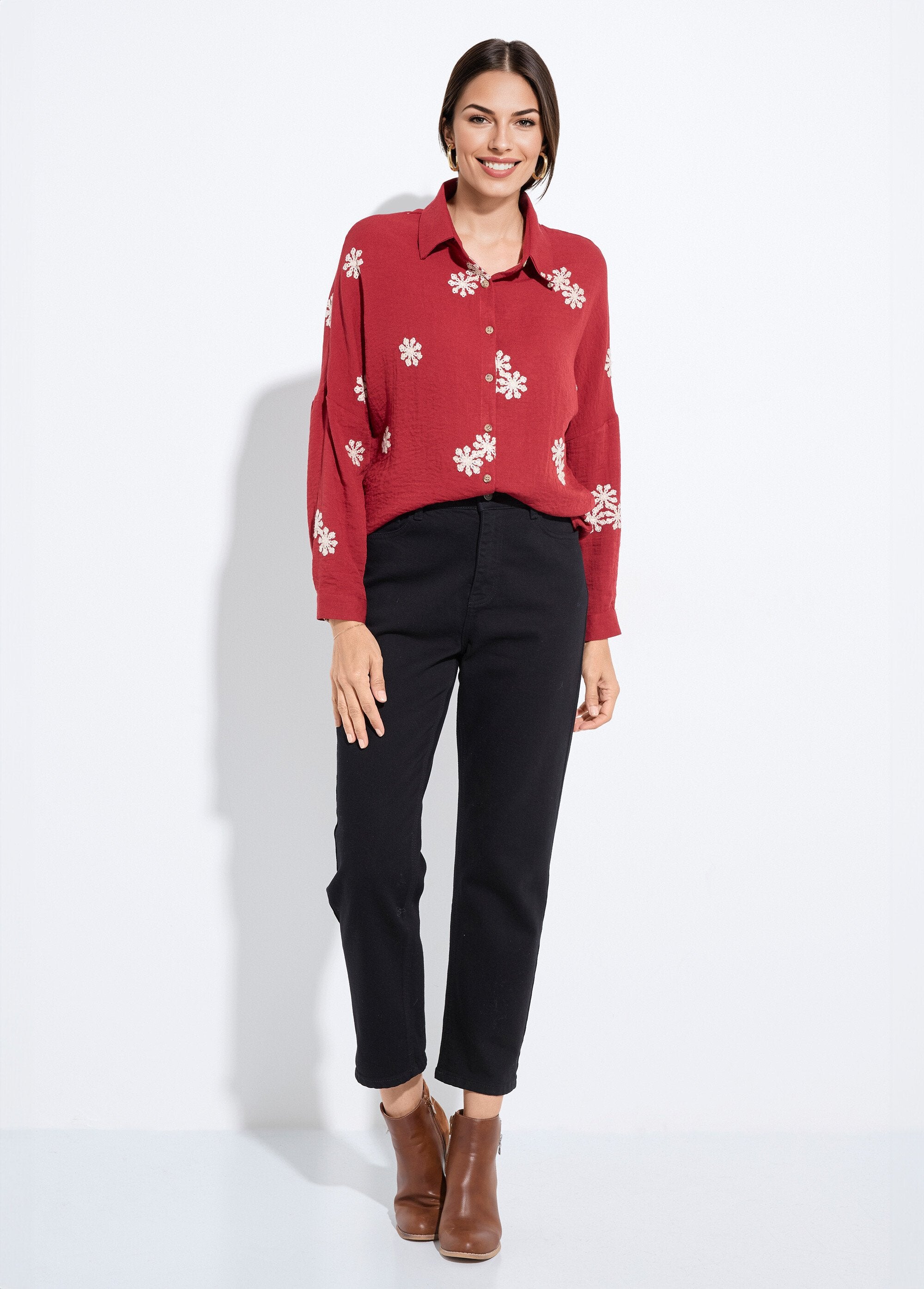 Blouse_with_stylized_flower_embroidery_Bordeaux_SF1_slim