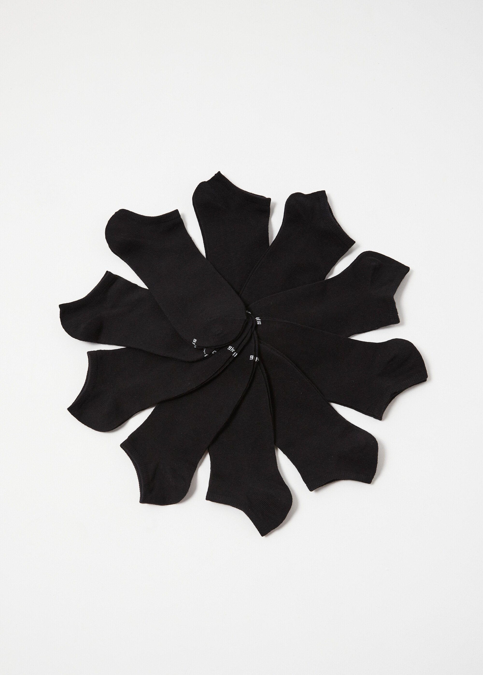 Plain_cotton-rich_socks_Black_FA1_slim