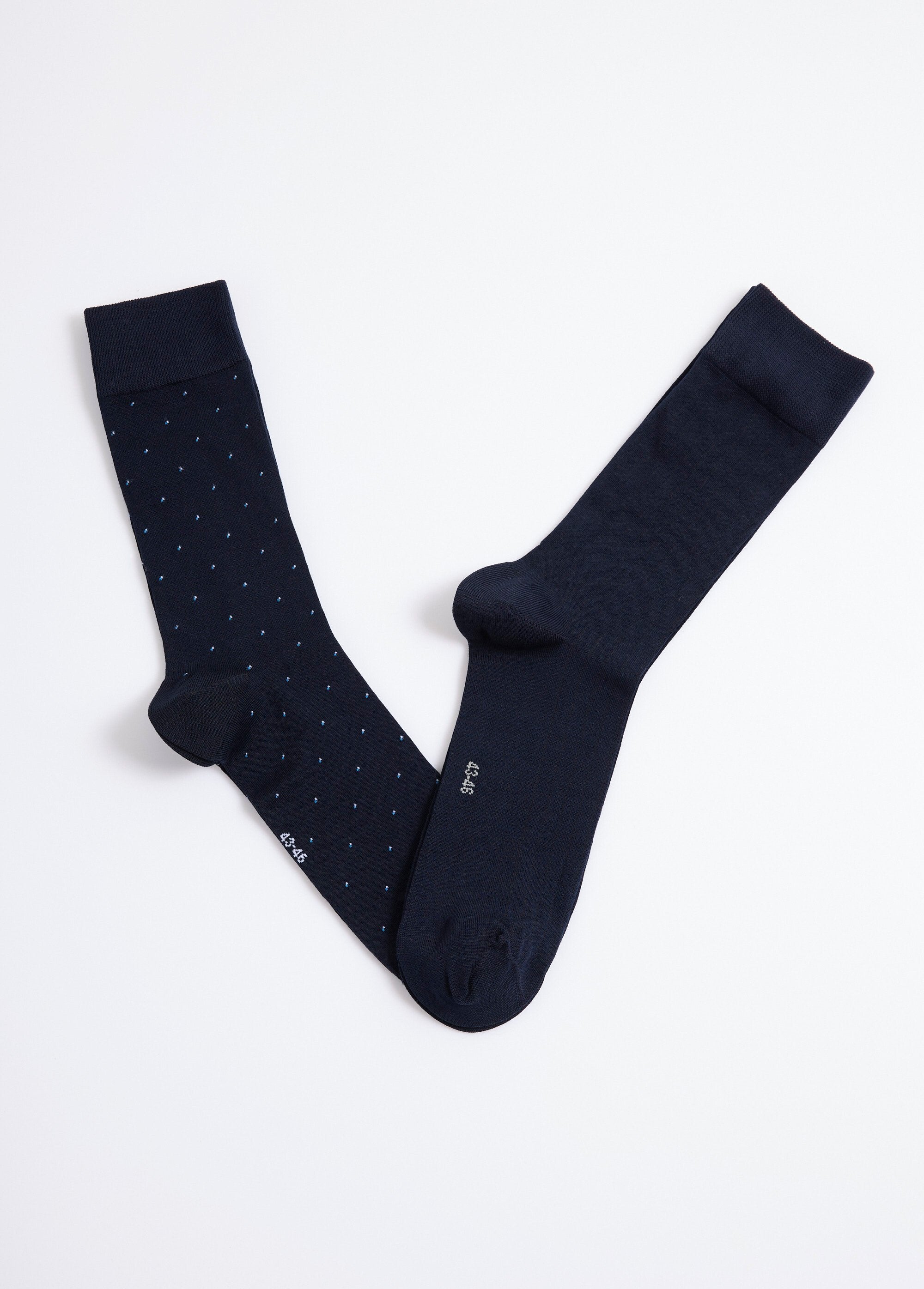 Pack_of_2_polka_dot_and_ribbed_socks_Blue_FA1_slim