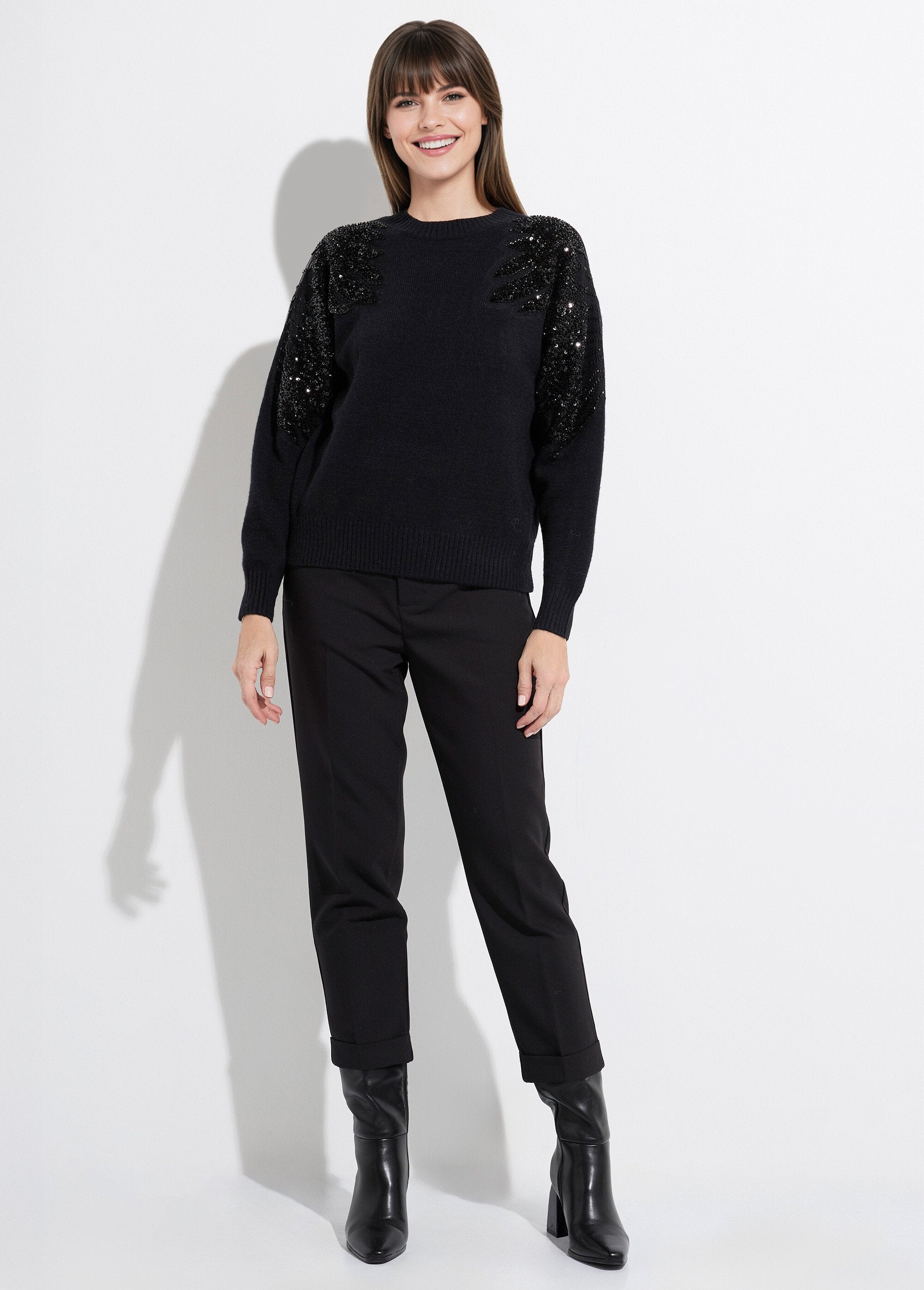 Pull_col_rond,_perles_et_strass_brillants_Noir_SF1_slim