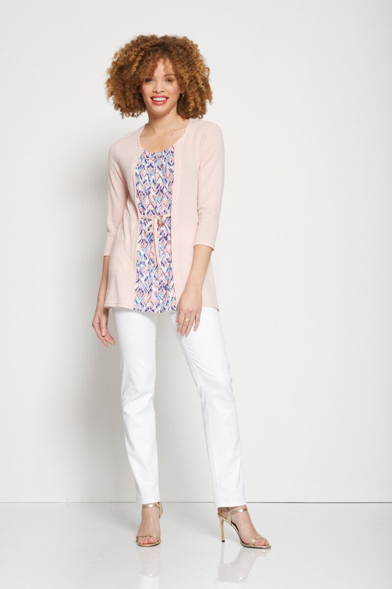 T-shirt_long_maille_fluide_effet_2_en_1_Rose_SF1_slim