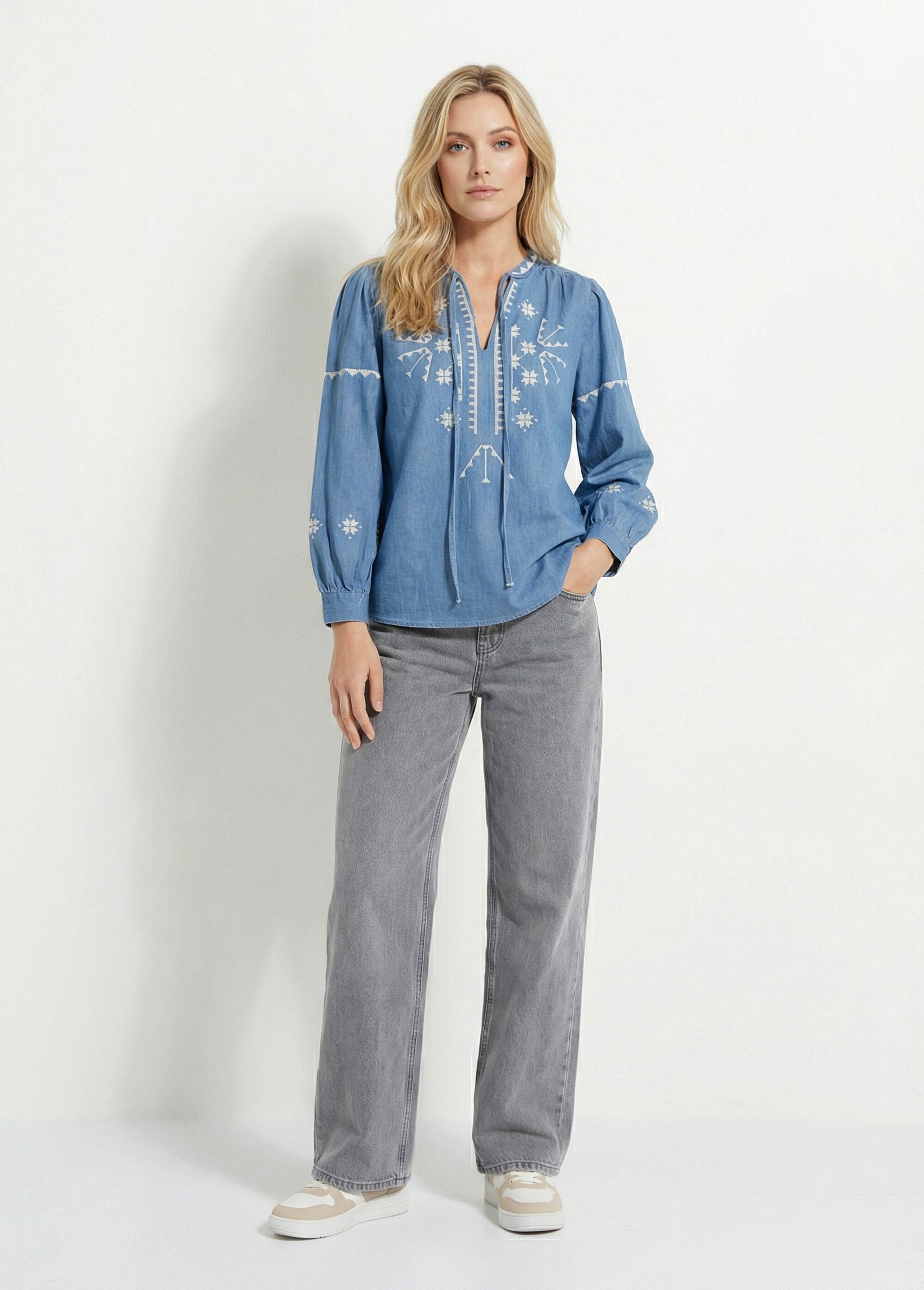 Chambray_blouse_with_cross-stitch_embroidery_Blue_stone_SF1_slim