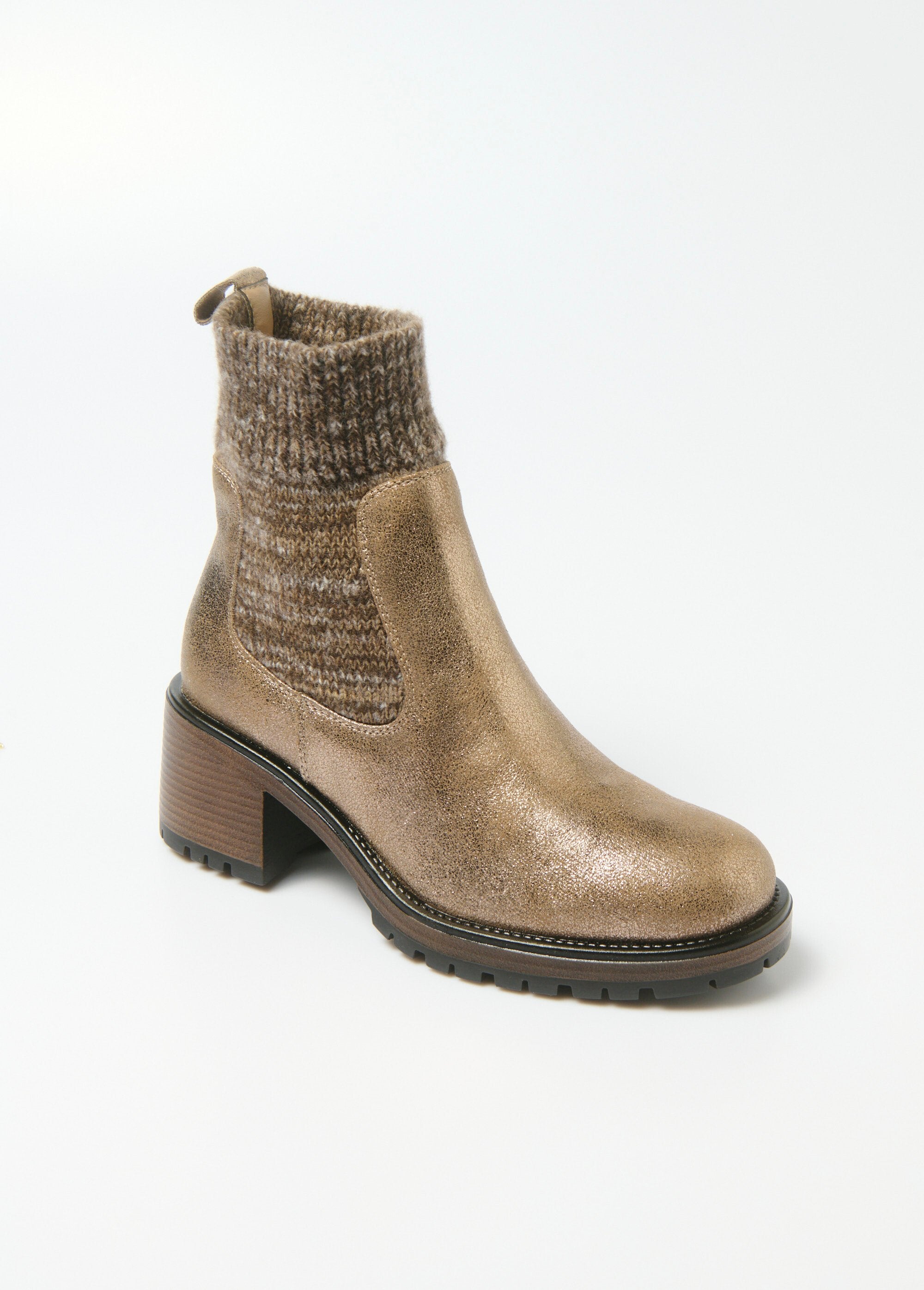 Boots_métalisées_à_talon_tige_chaussette_Taupe_FA1_slim