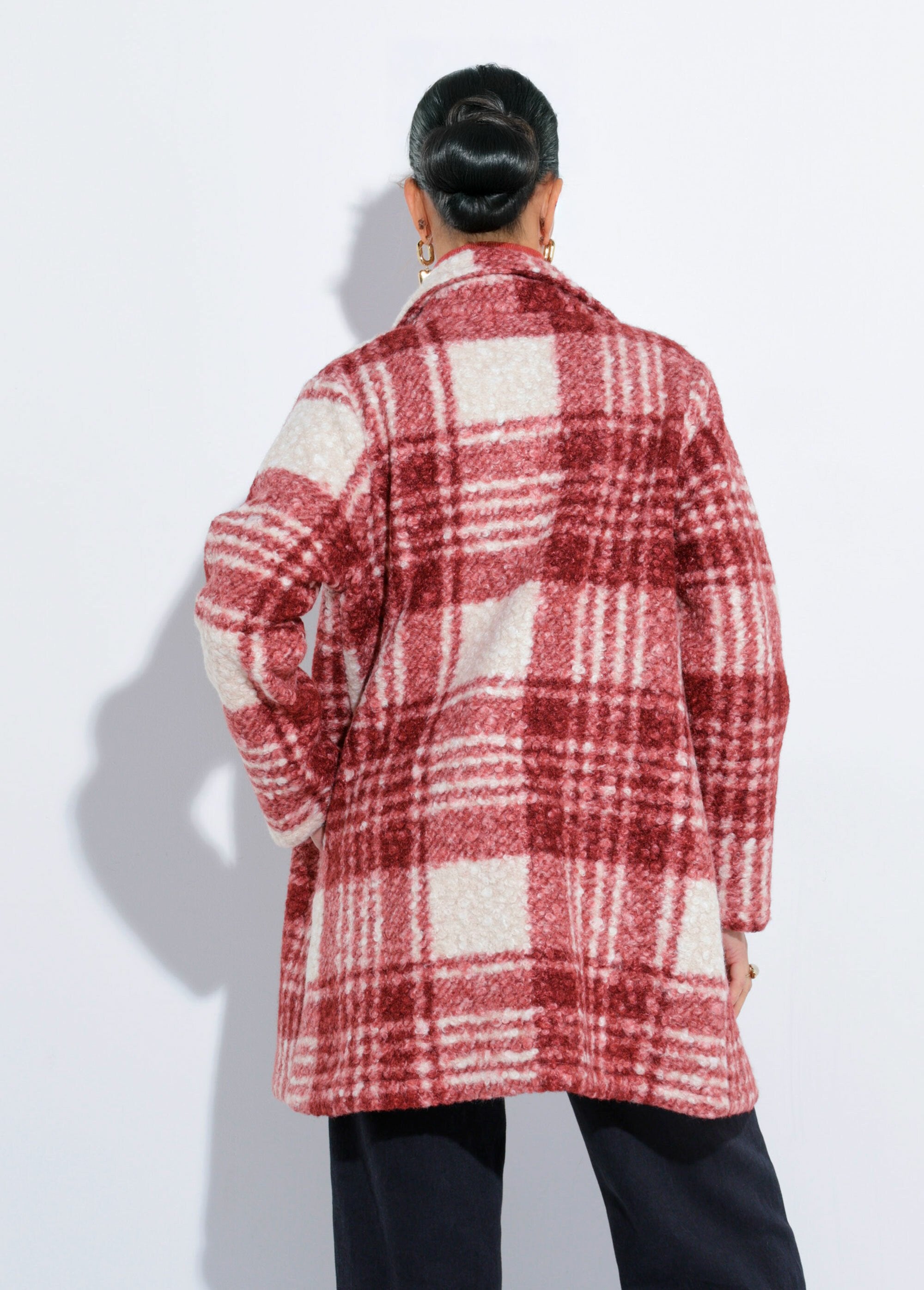 Long_plaid_pea_coat_in_a_bouclé_wool_style_Brick_and_ecru_DO1_slim