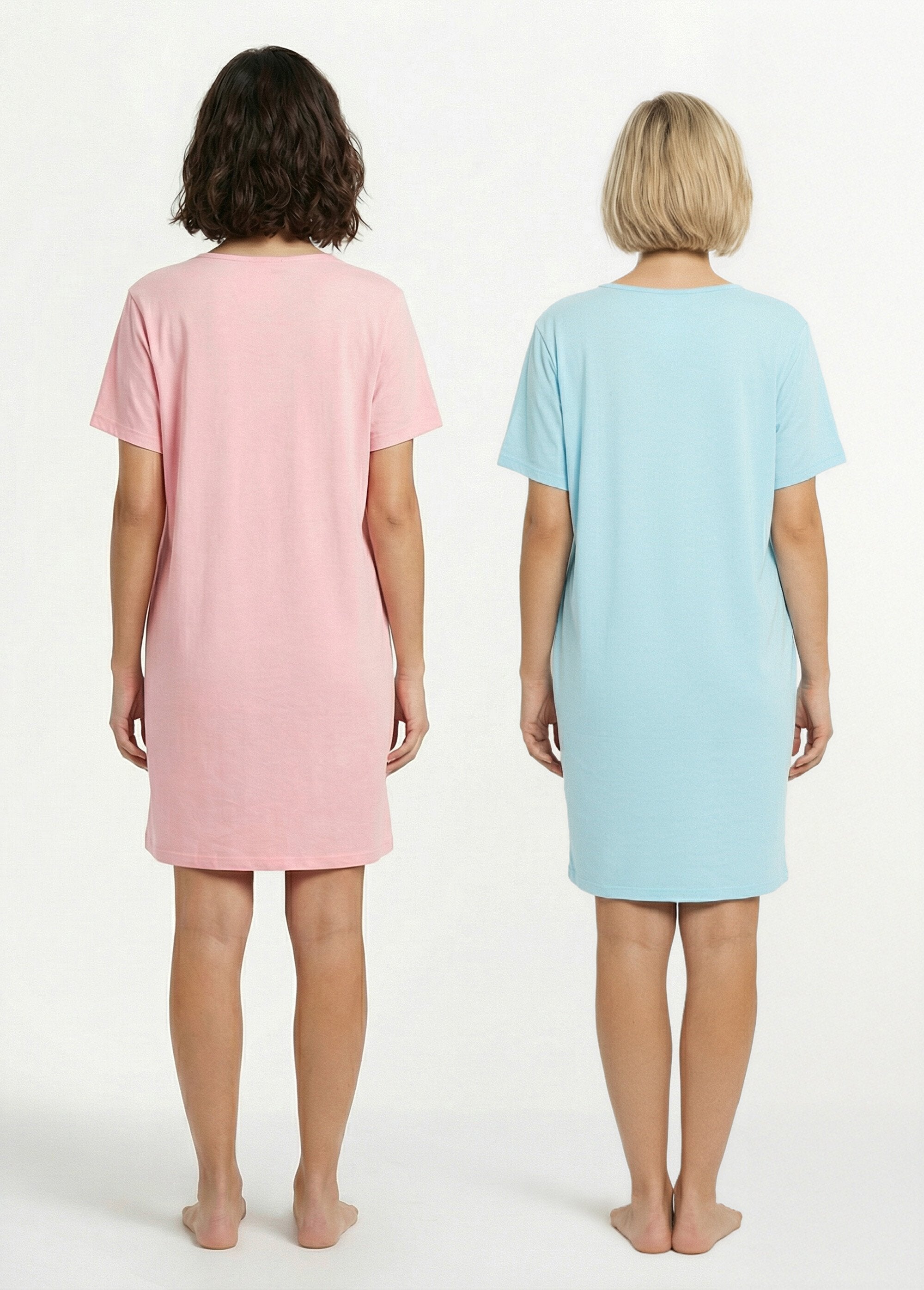 Short_plain_cotton_nightdress_-_set_of_2_Assorted_lot2_DO1_slim