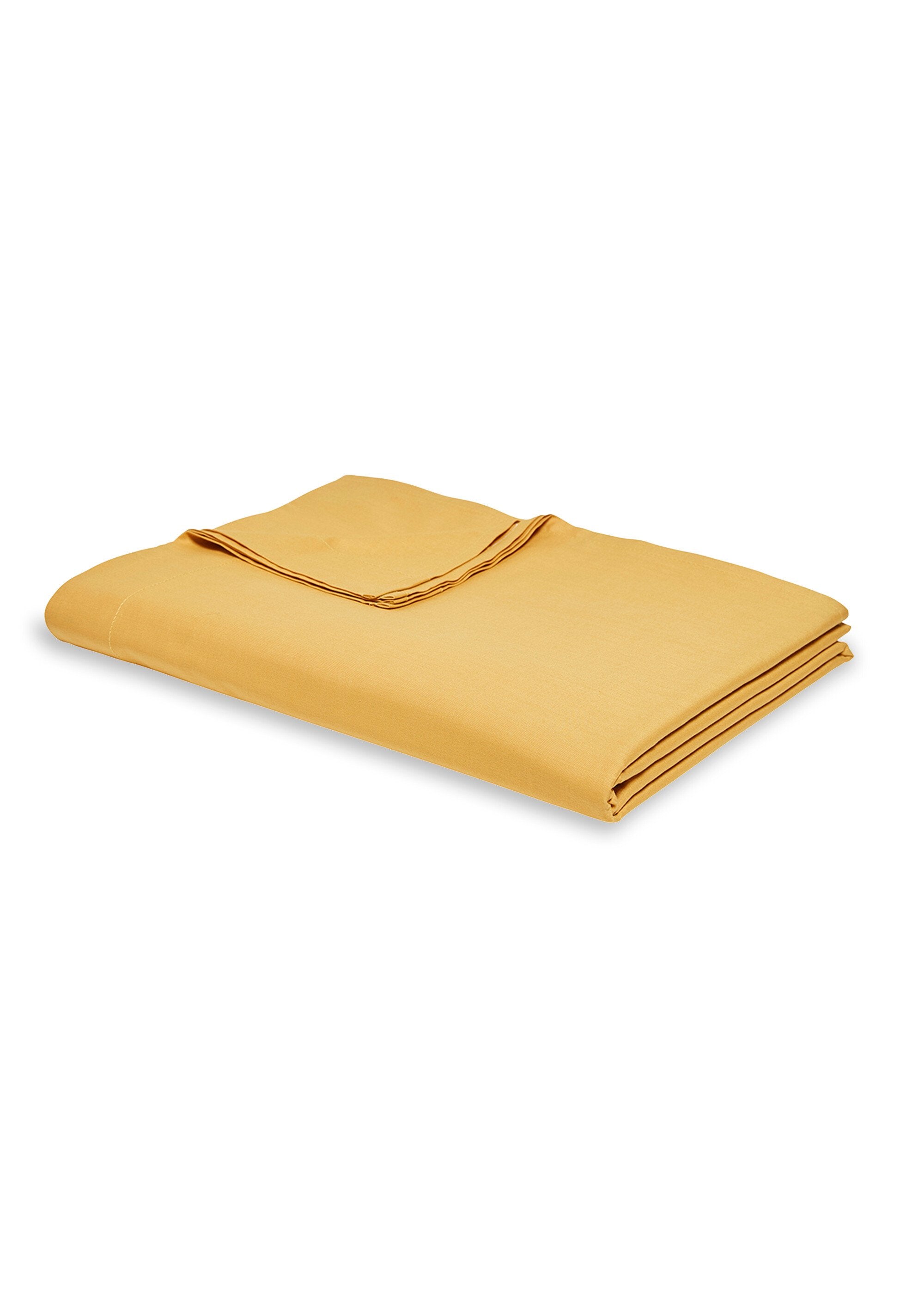 Plain_cotton_flat_sheet_Ocher_FA1_slim