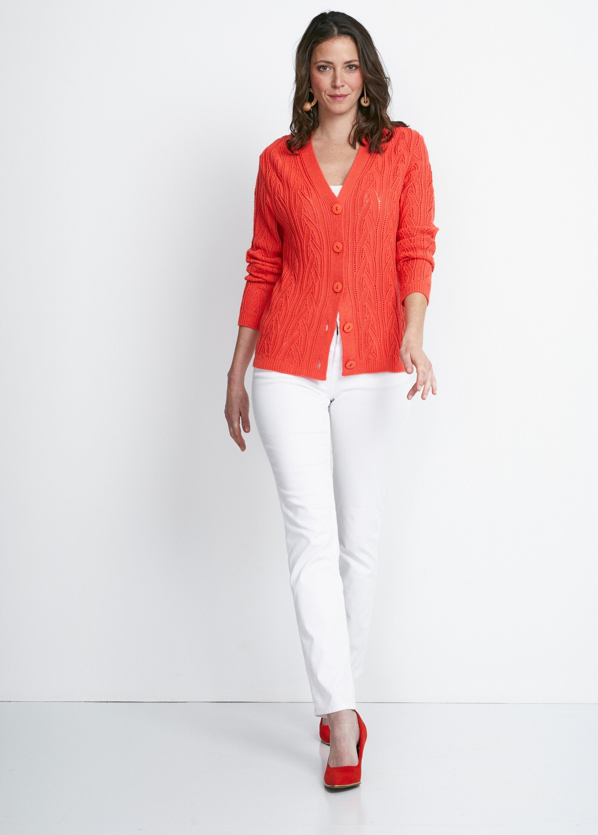 Short_buttoned_openwork_cardigan_Orange_SF1_slim