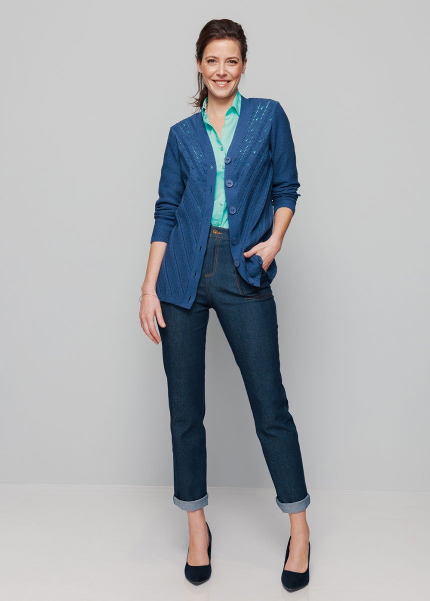 Gilet_encolure_V_motifs_ajourés_Bleu_SF1_slim