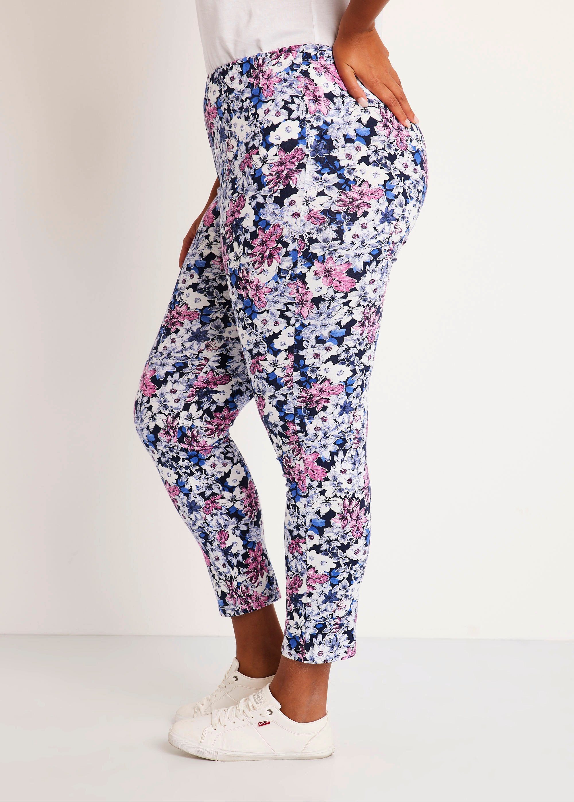 Printed_leggings_with_elasticated_waistband_Flowers_DR1_curvy