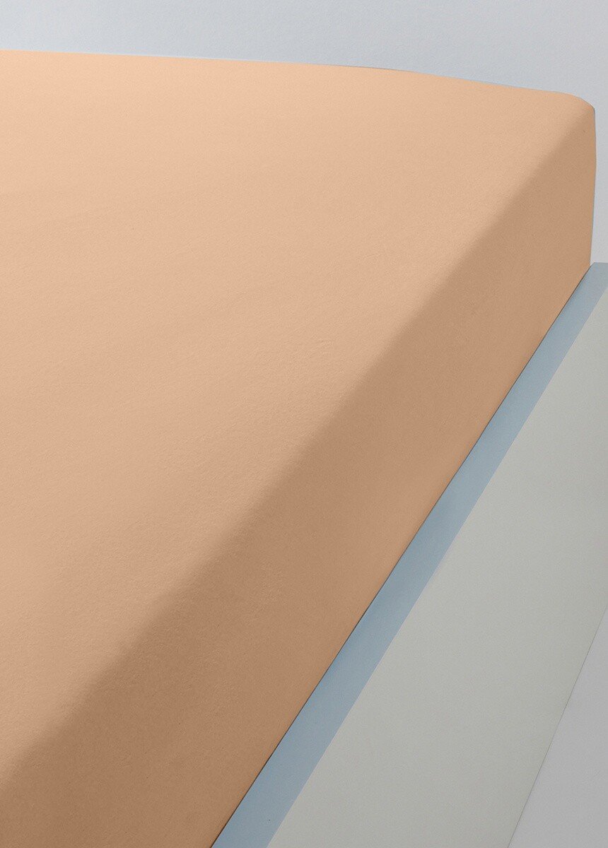 Plain_cotton_jersey_fitted_sheet_-_set_of_2_White+peach_lot2_FA1_slim