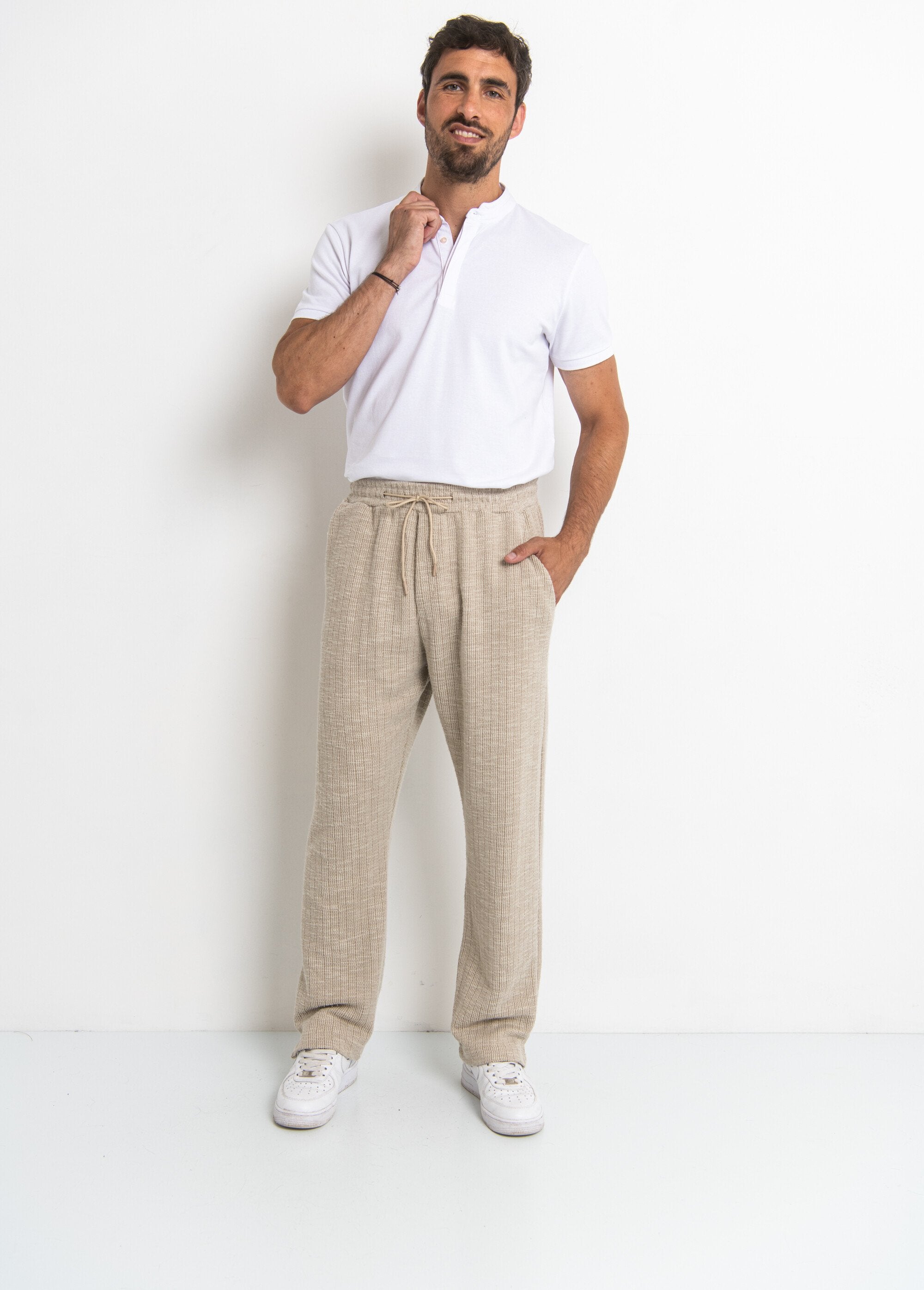 Mesh_pants_with_tie_at_the_waist_Beige_SF1_slim