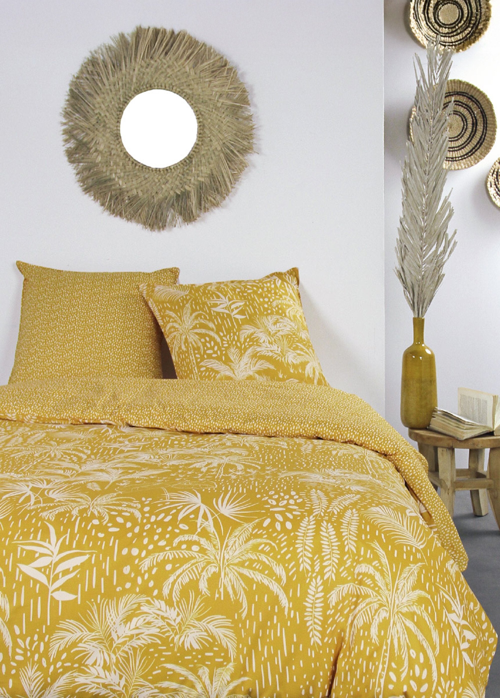 Pure_cotton_bedding_set,_240_x_220cm,_Exotic_Ocher_DE1_slim