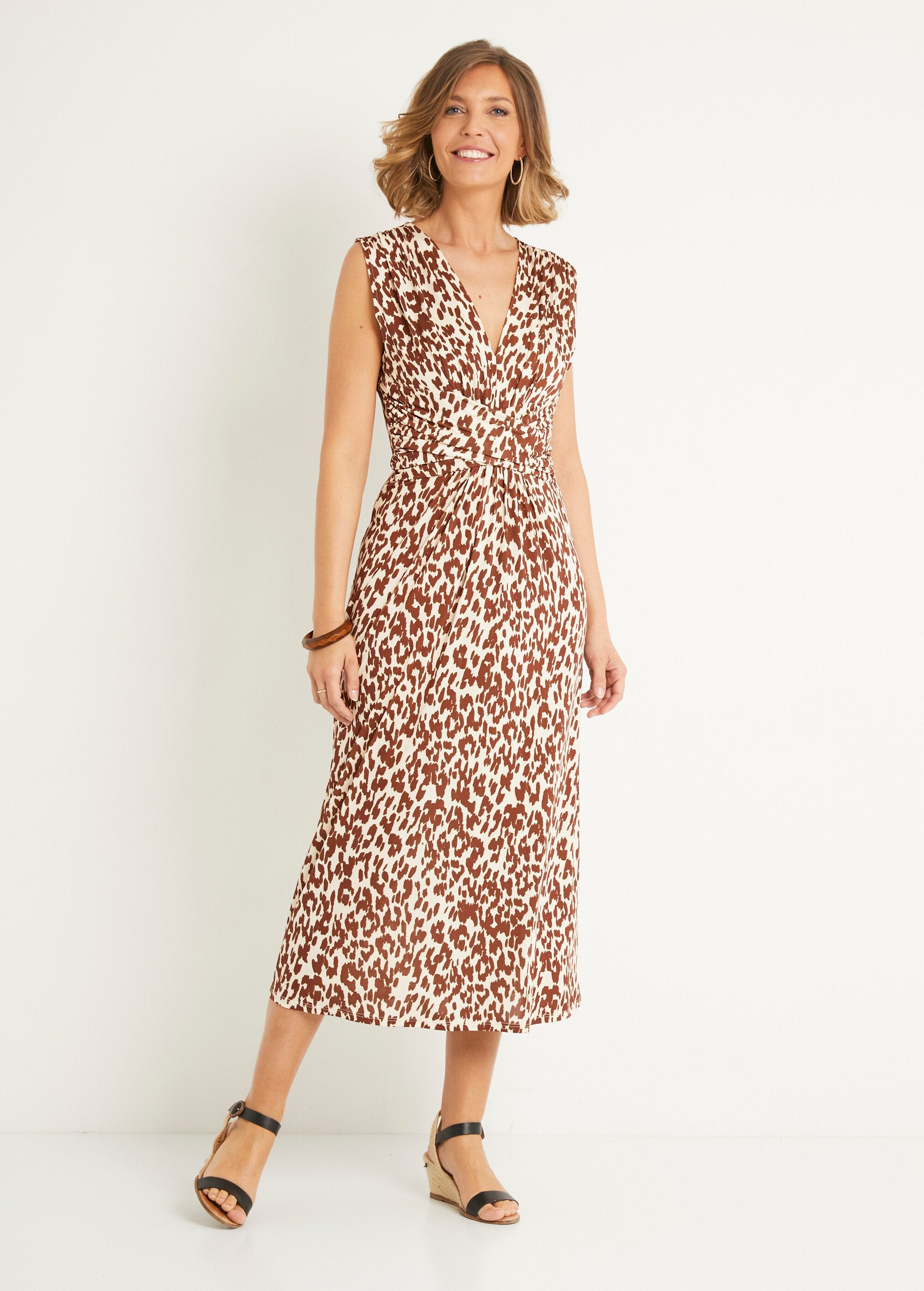 Long_animal_print_draped_dress_Leopard_beige_FA1_slim