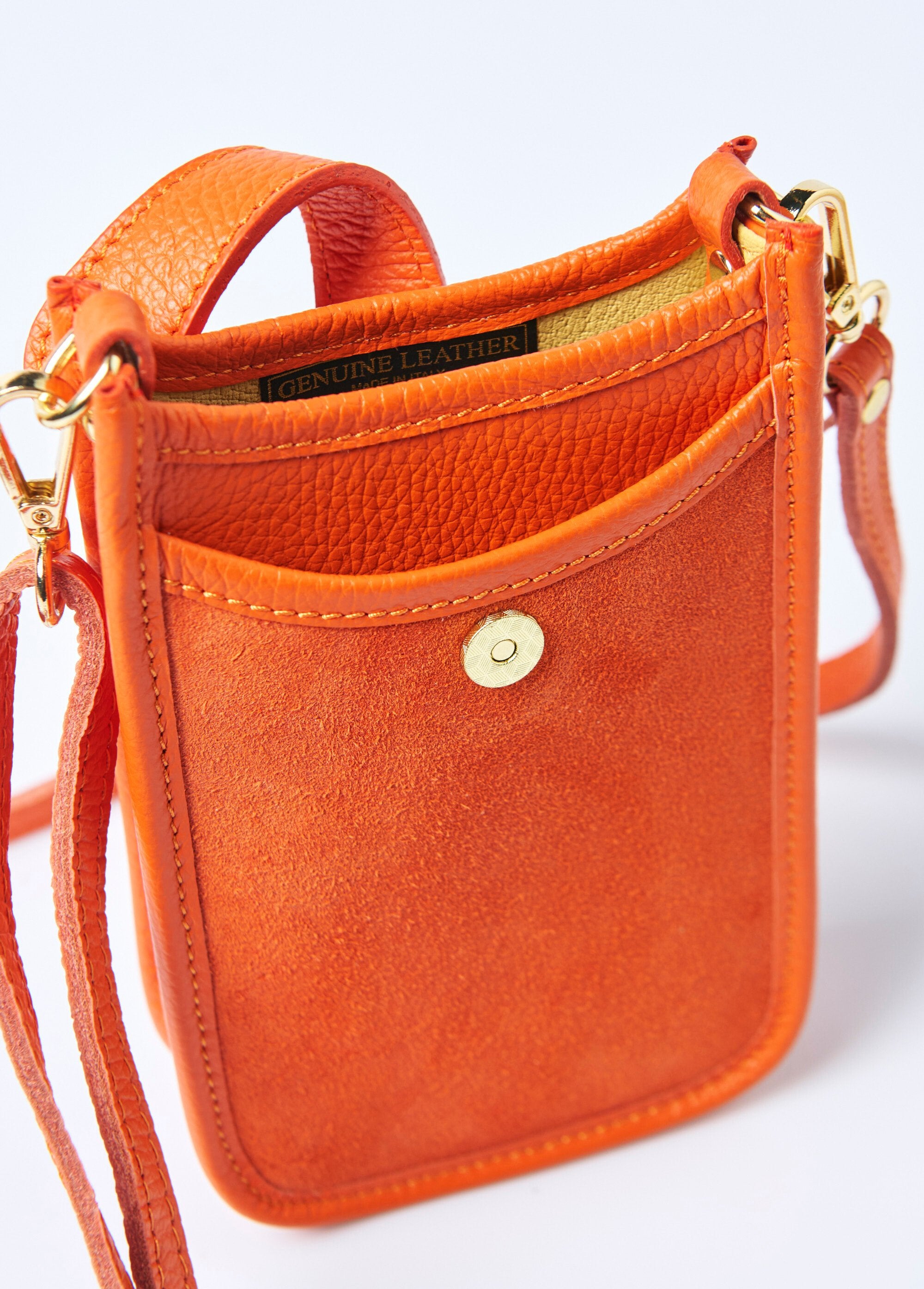 Leather_shoulder_bag_for_smartphone_Orange_DE1_slim