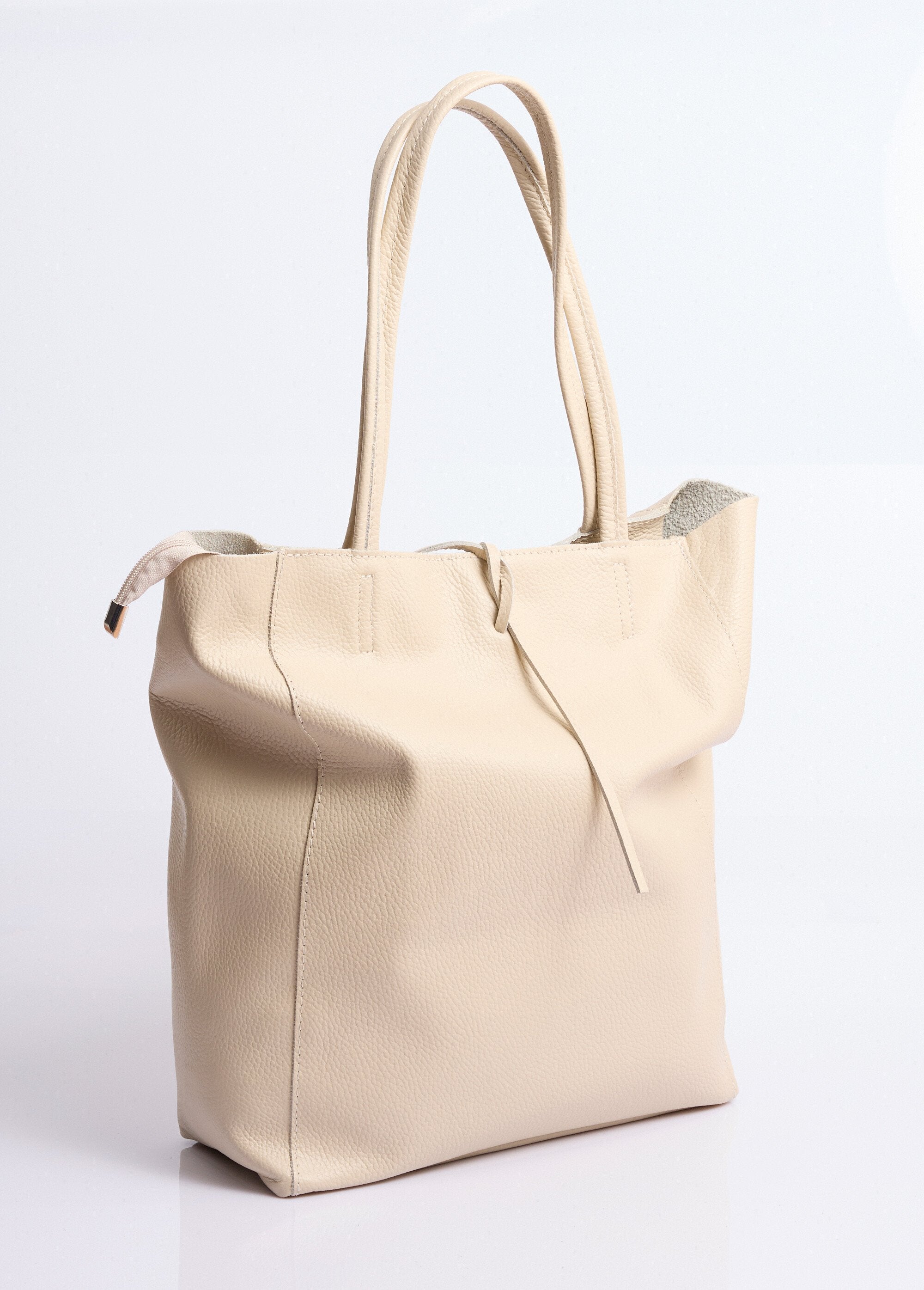 Genuine_leather_shopping_bag_Beige_FA1_slim
