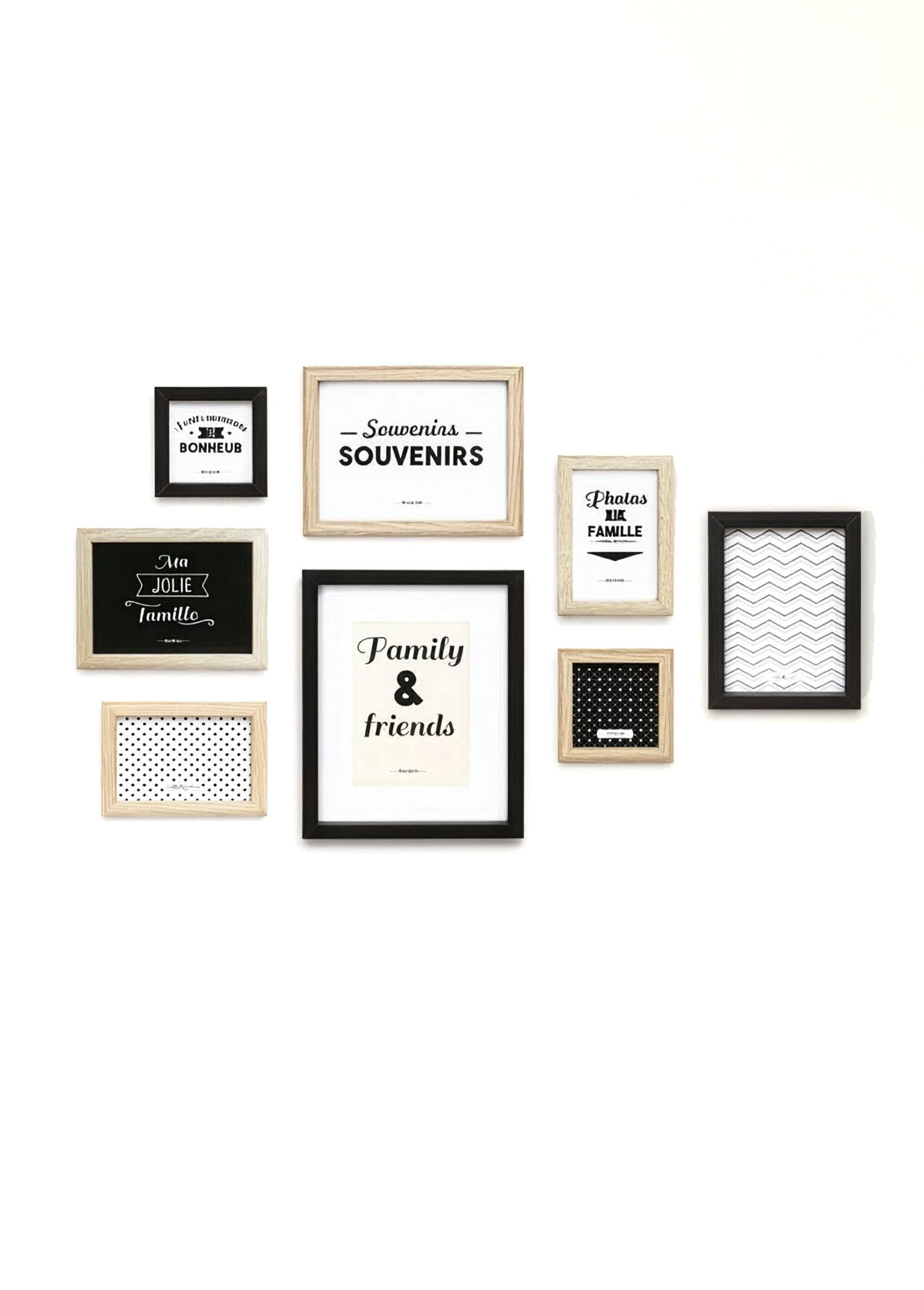 Set_of_matching_wooden_photo_frames_Black_and_white_and_brown_FA1_slim