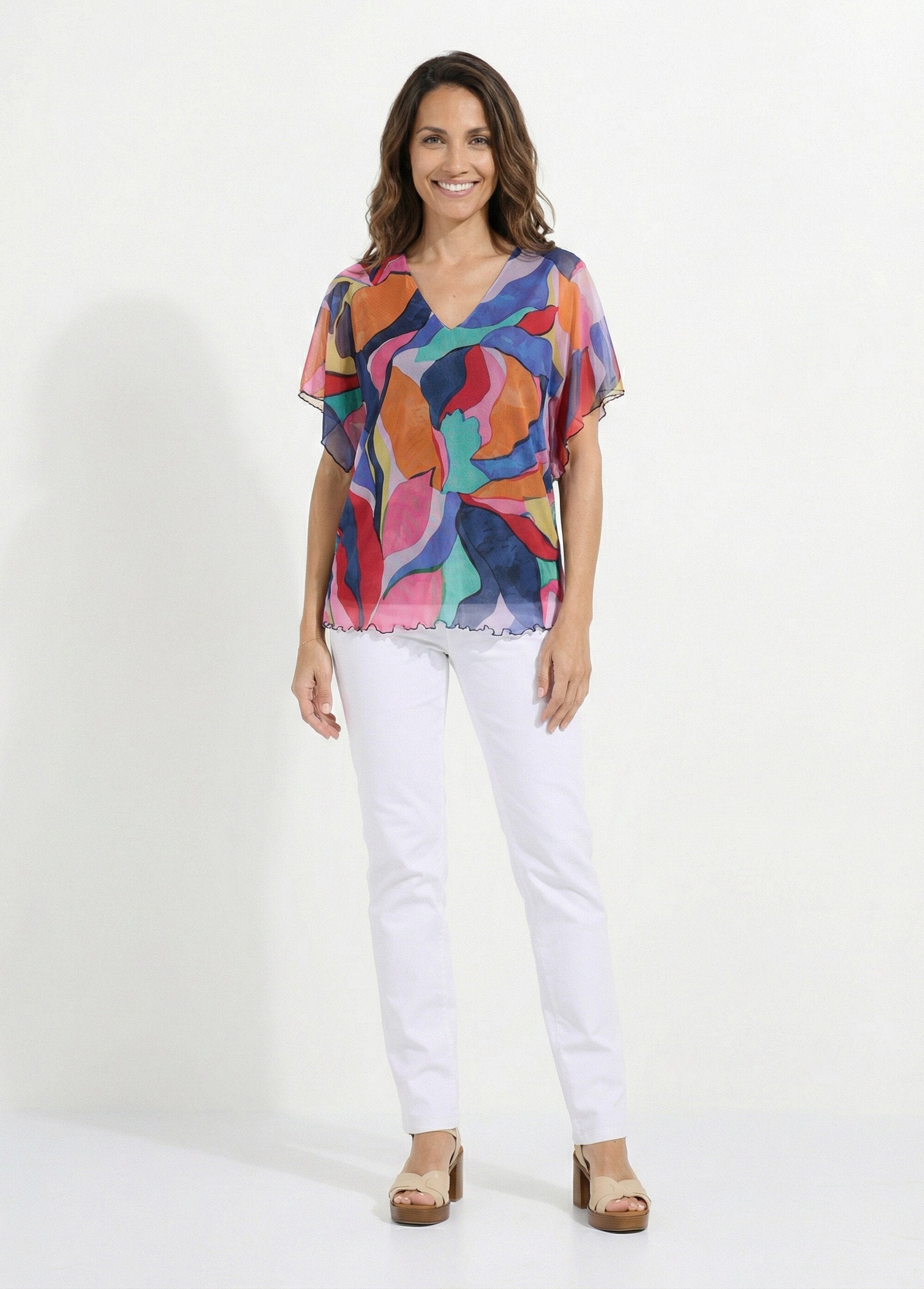 Printed_mesh_V-neck_cropped_T-shirt_Multicolor_SF1_slim