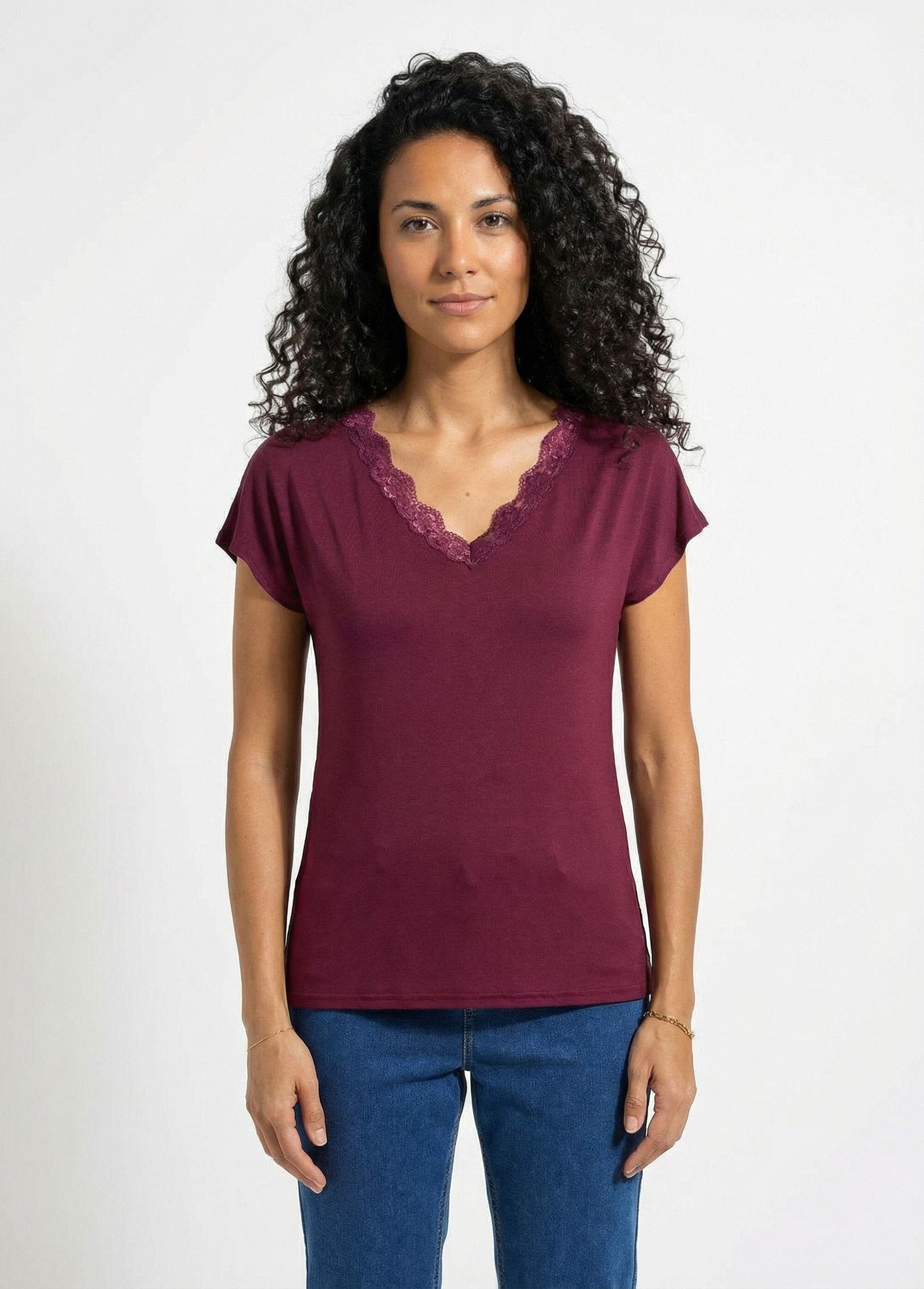 T-shirt_court_extensible_dentelle_Prune_FA1_slim