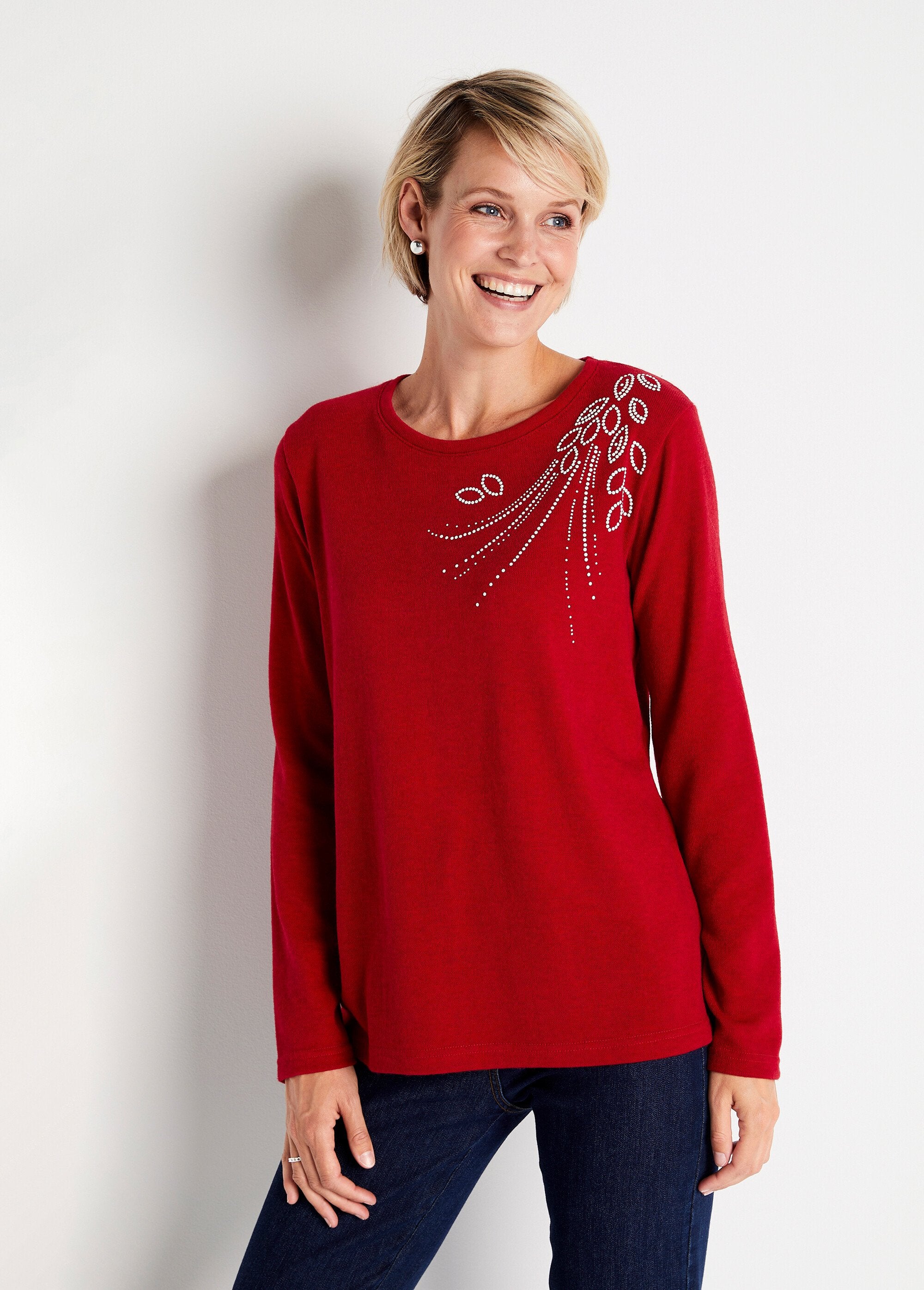 Short_warm_knit_beaded_T-shirt_Bordeaux_FA1_slim