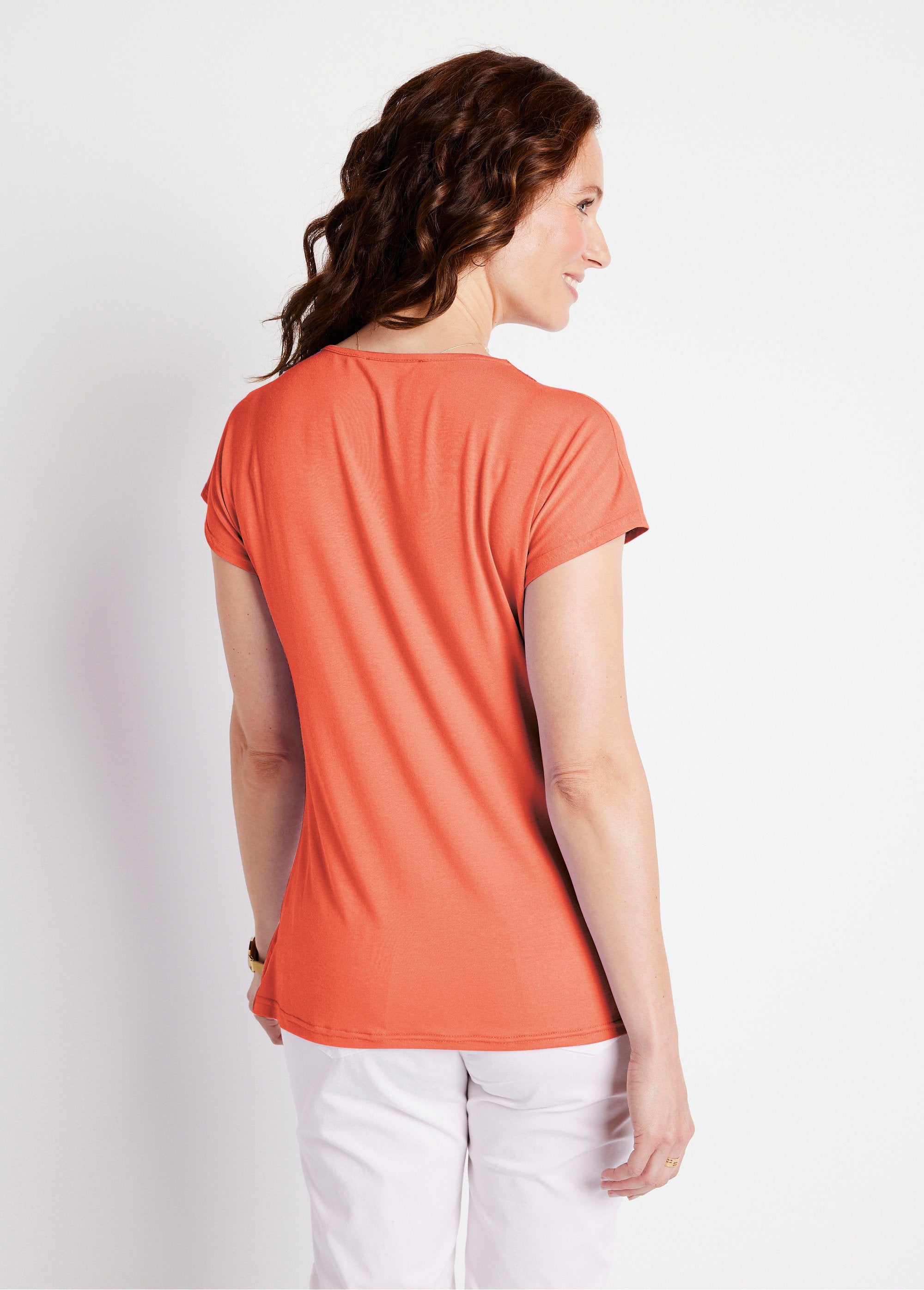 Short_stretch_lace_t-shirt_Coral_DO1_slim