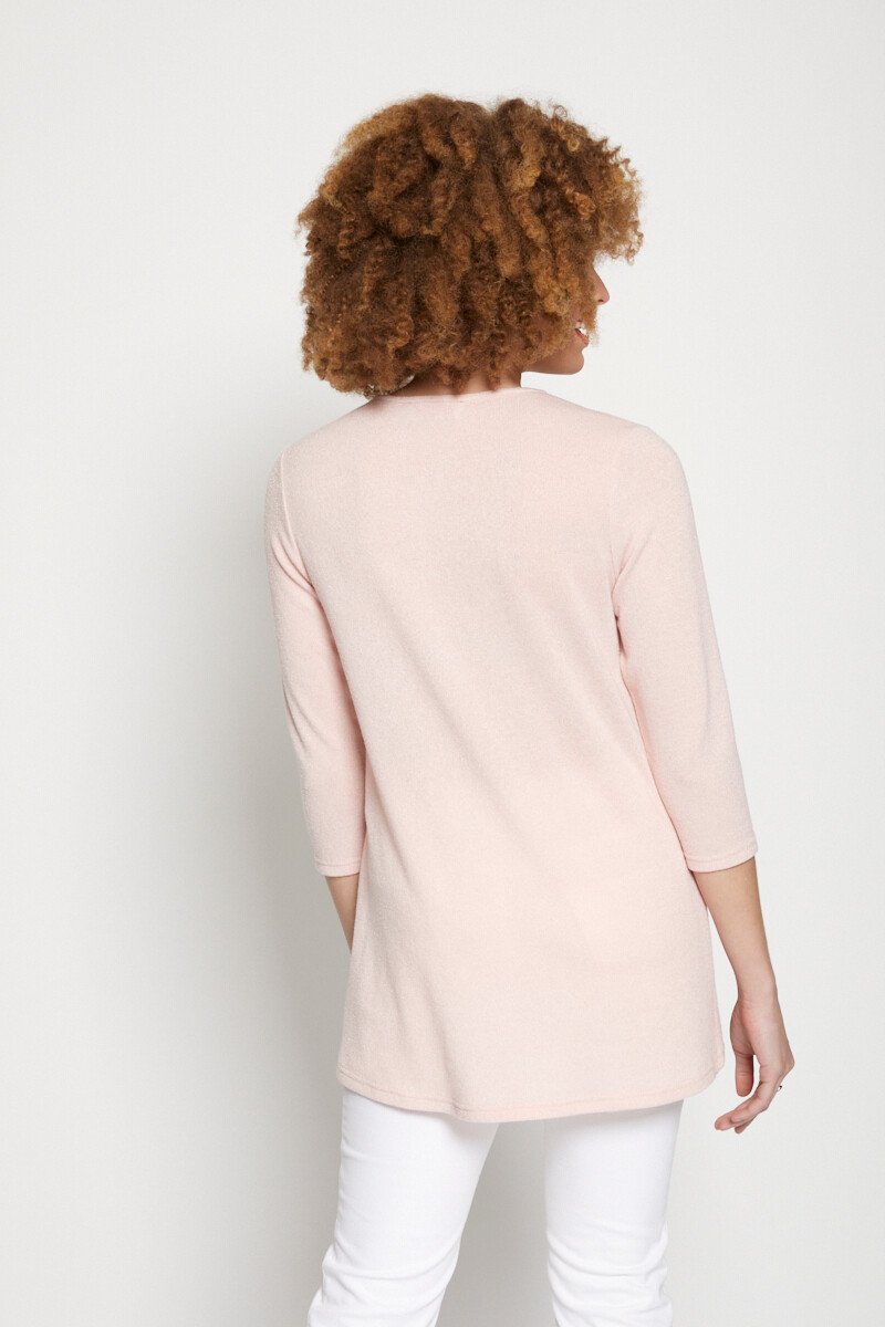 T-shirt_long_maille_fluide_effet_2_en_1_Rose_DO1_slim