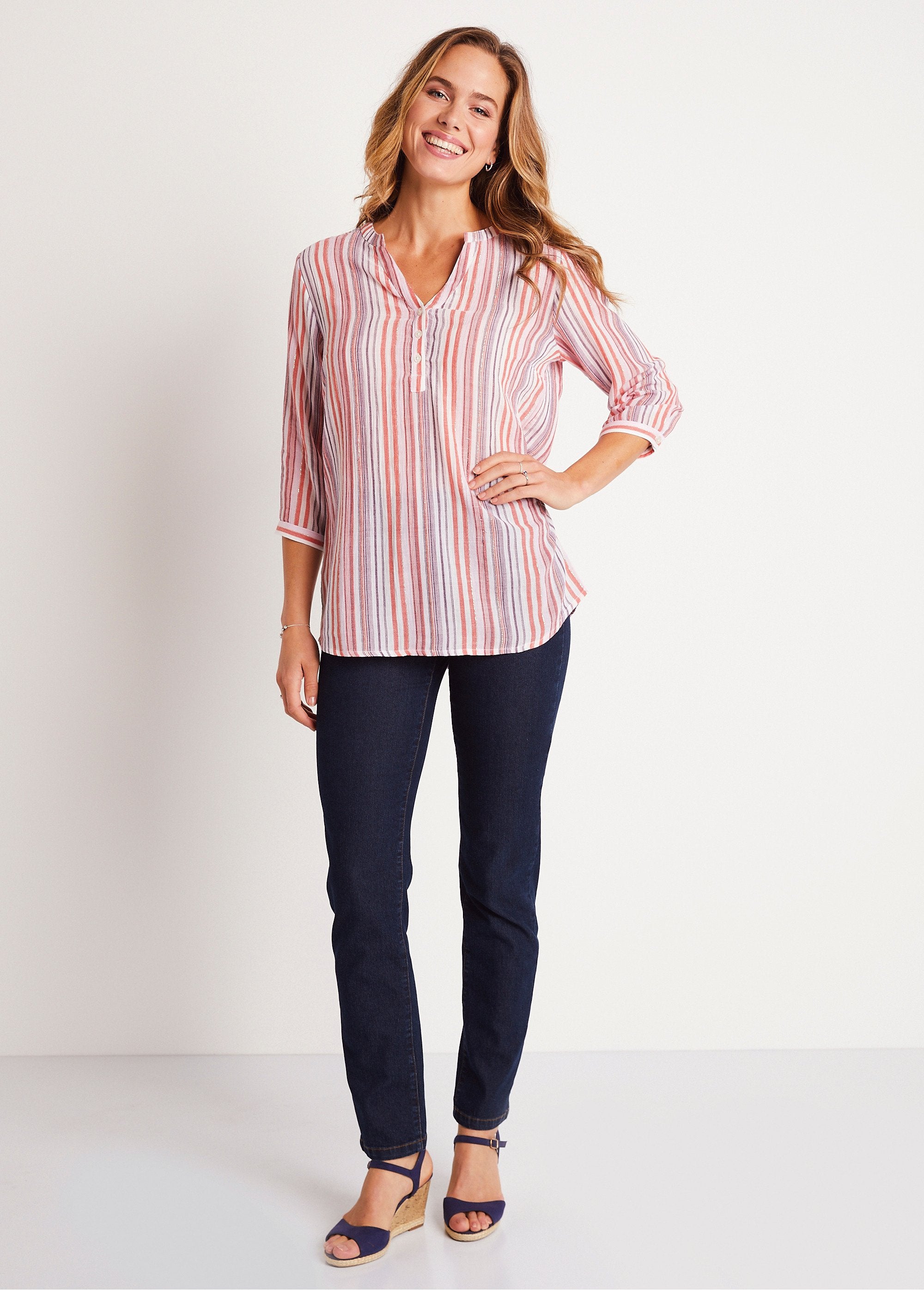 Long_straight_shiny_striped_tunic_Pink_SF1_slim